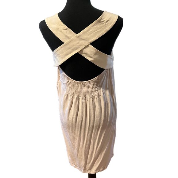 Silk Miu Miu slip dress with bib collar - Picture 4 of 5